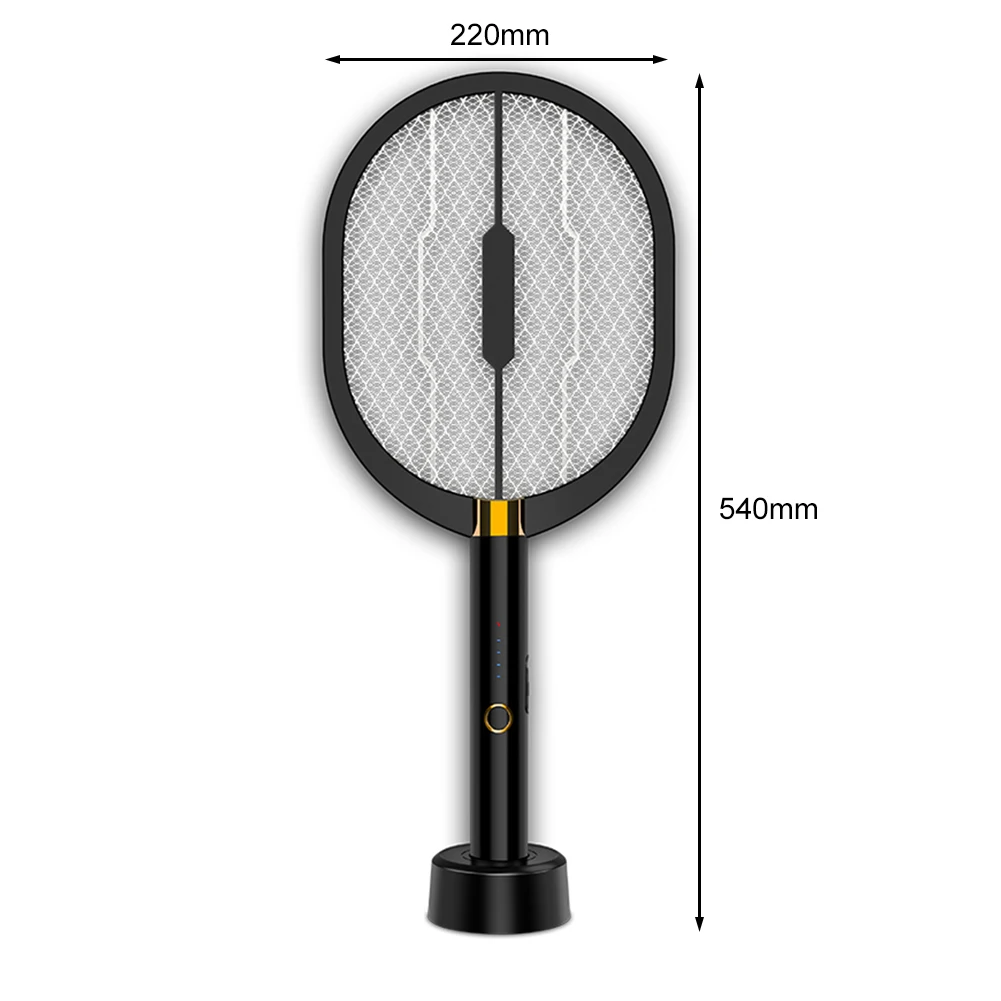 

3 In 1 Electric Mosquito Swatter USB Rechargeable Mosquito Insect Racket Anti Mosquito Repellent Indoor Outdoor Fly Trap