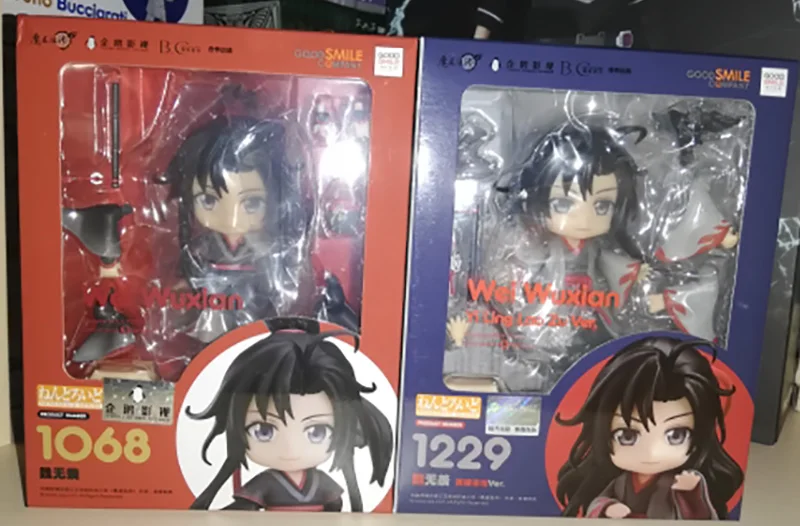 Аниме фигурка МО дао ЗУ Ши игрушки Wei Wuxian Yi Ling Lao Zu Lan WangJi ПВХ экшн Q Ver. Коллекционная