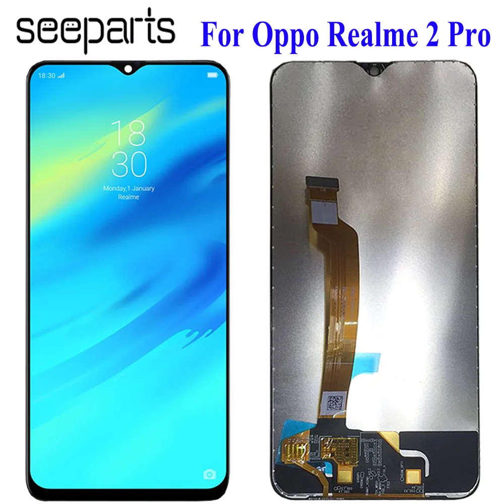 Оригинальный ЖК дисплей 6 3 дюйма для Oppo Realme 2 Pro сенсорная панель датчик