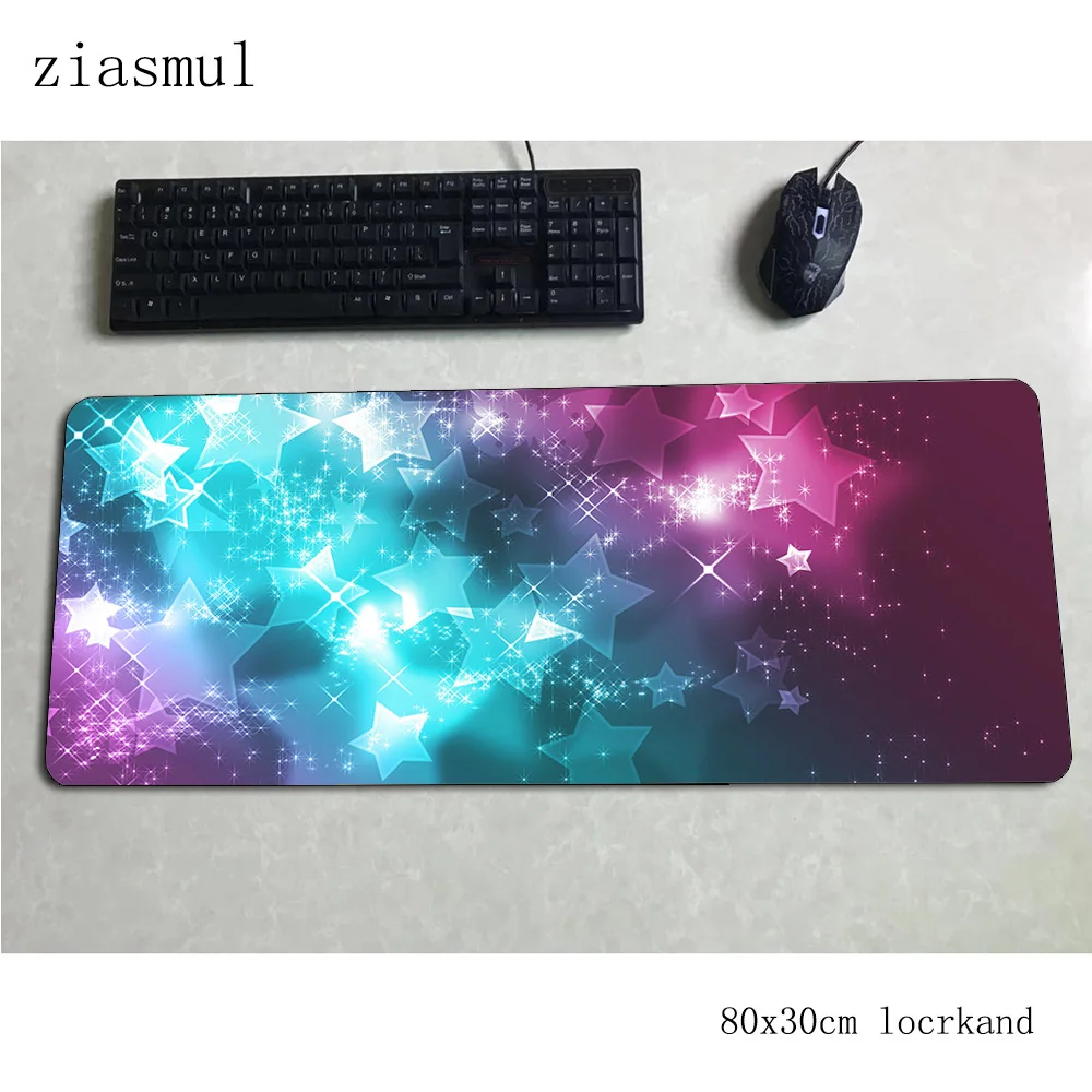Милый коврик для мыши 80x30 см компьютерной Kawaii игровые аксессуары большой 3d