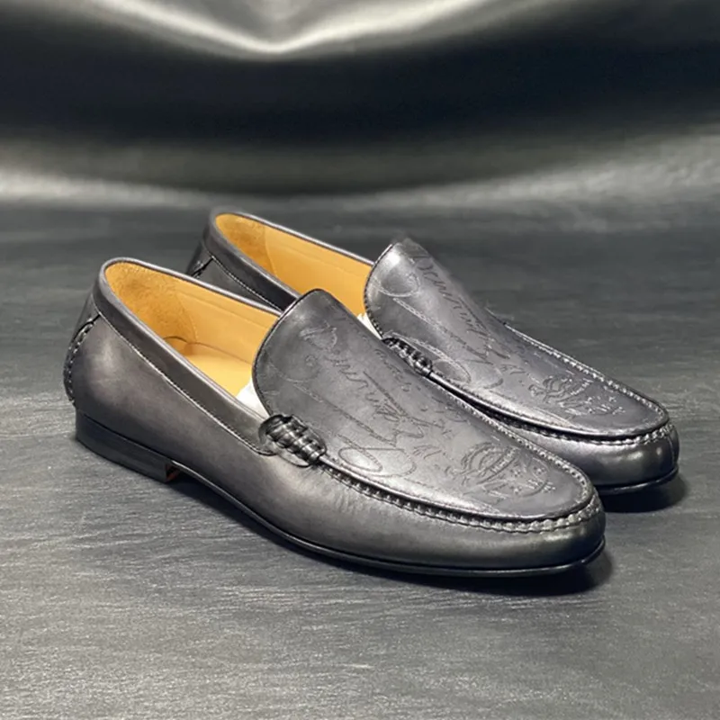 Французская воловья кожа подошва из итальянской кожи стильный супер модный