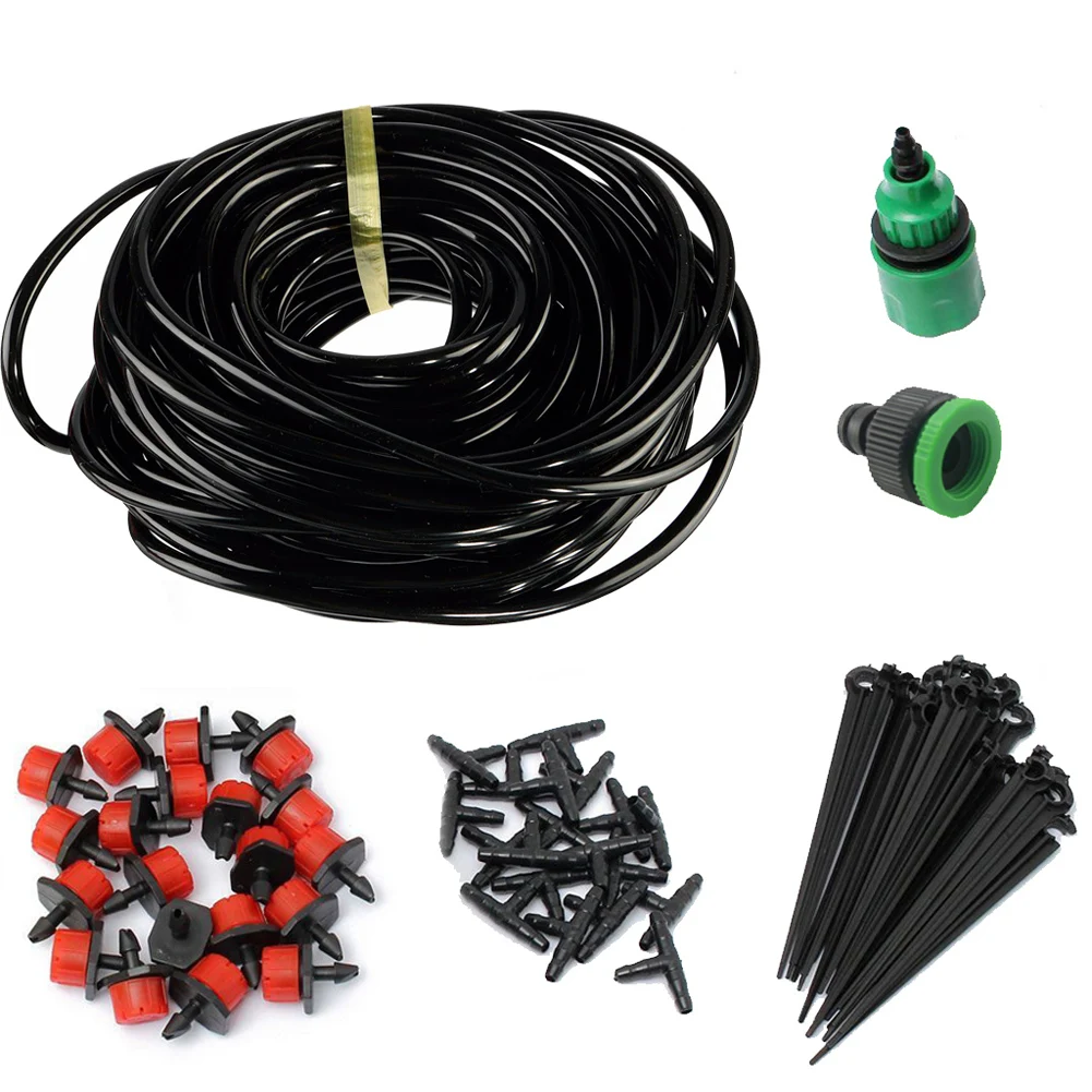 

10M-50M Automatic Garden Watering Hose Dripper Plant Flower Spray Drip Irrigation System Auto Drip Watering Kits Garden Hose