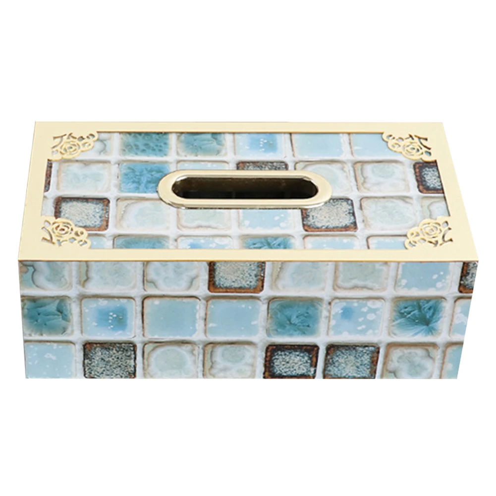 Деревянный держатель для салфеток в скандинавском стиле прямоугольный