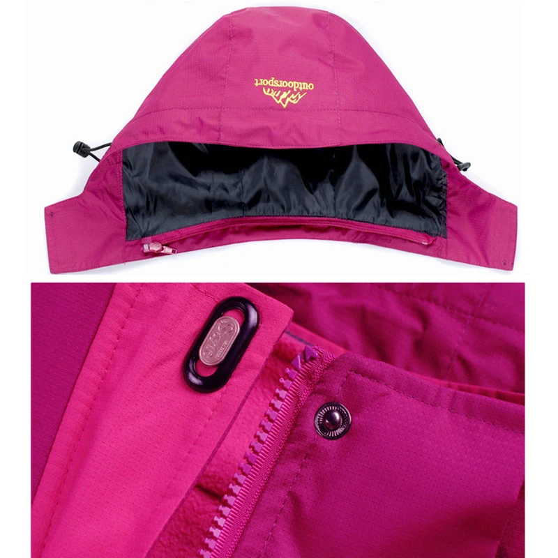 Женский зимний костюм TRVLWEGO для кемпинга пешего туризма горнолыжного спорта