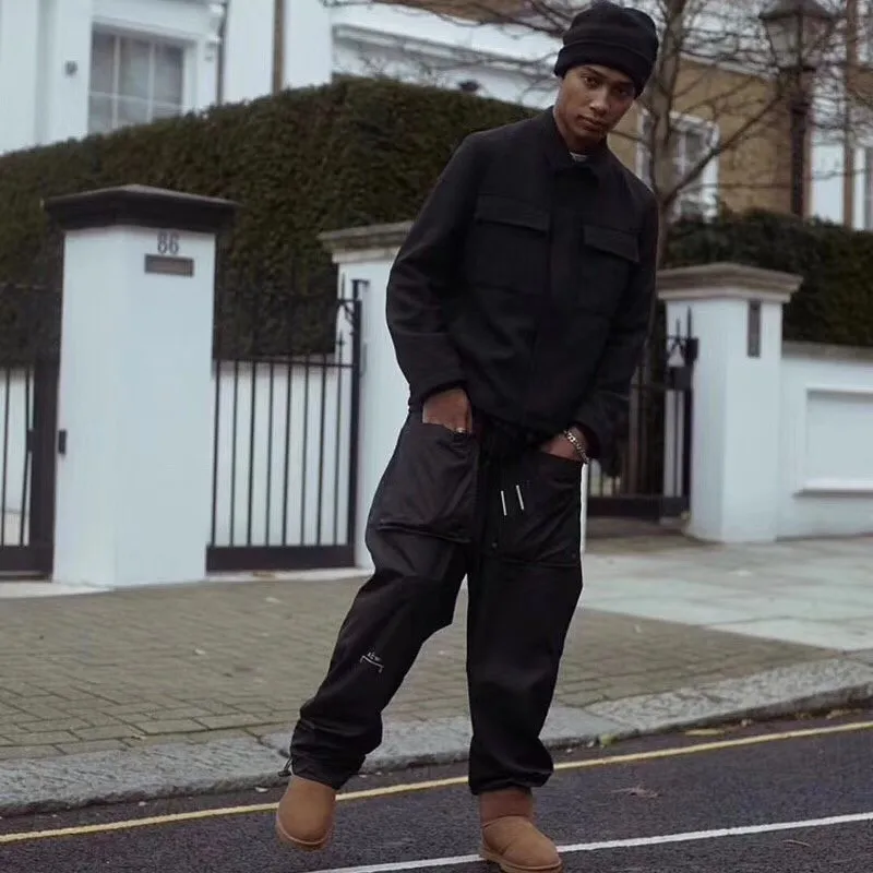 

ACW Pants A-COLD-WALL Streetwear Hip Hop A COLD WALL Drawstring Tracksuit Joggers Gym Pants A-COLD-WALL Trousers