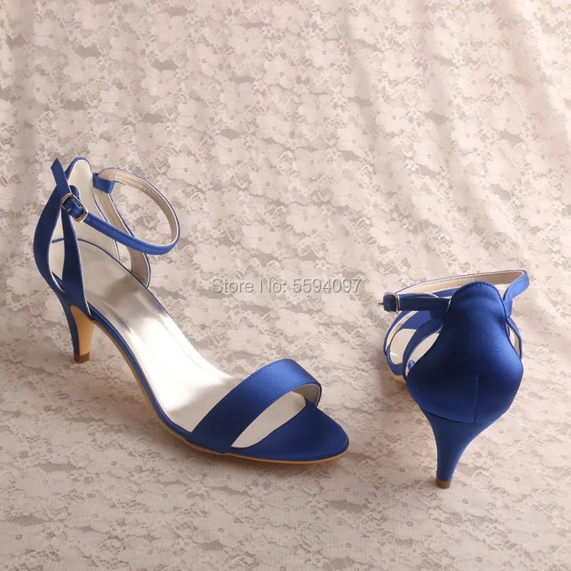 Venus lure женские вечерние туфли Королевский синий 3 дюйма Свадебные Вечерние