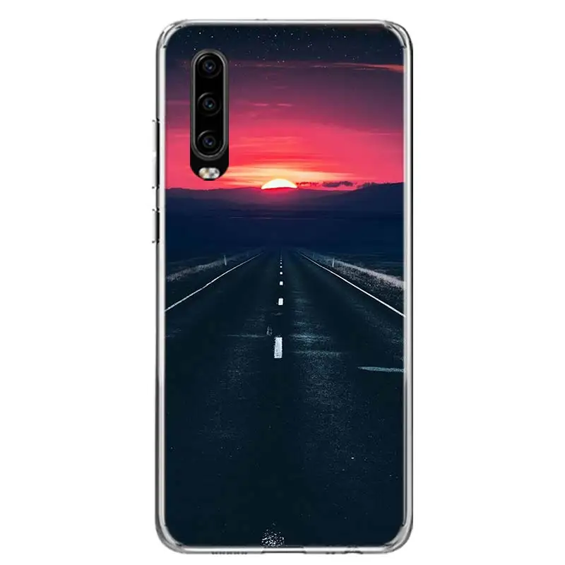 Чехол для телефона с изображением темных солнцезащитных гор чехол Huawei P30 P20 P40 P10 P50