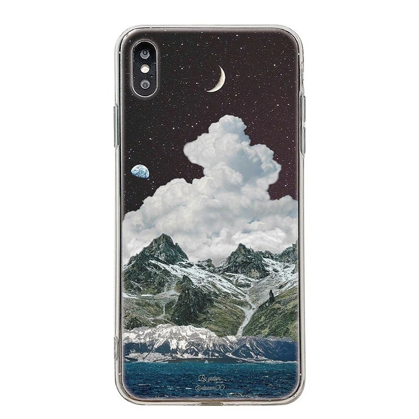Case For Google Pixel 5A 5 5XL 2XL 3XL 4A 4 XL 3A 2 3 lite Back Cover Sky Space planet stars Soft TPU Silicone Phone | Мобильные