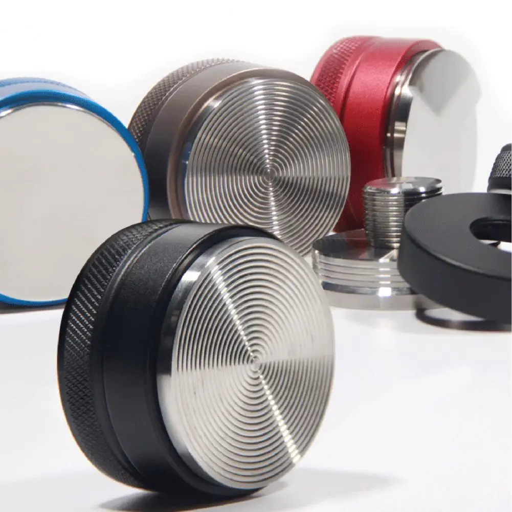 

58mm Stainless Steel Coffee Powder Grinder Espresso Press Tamper Bean Hammer