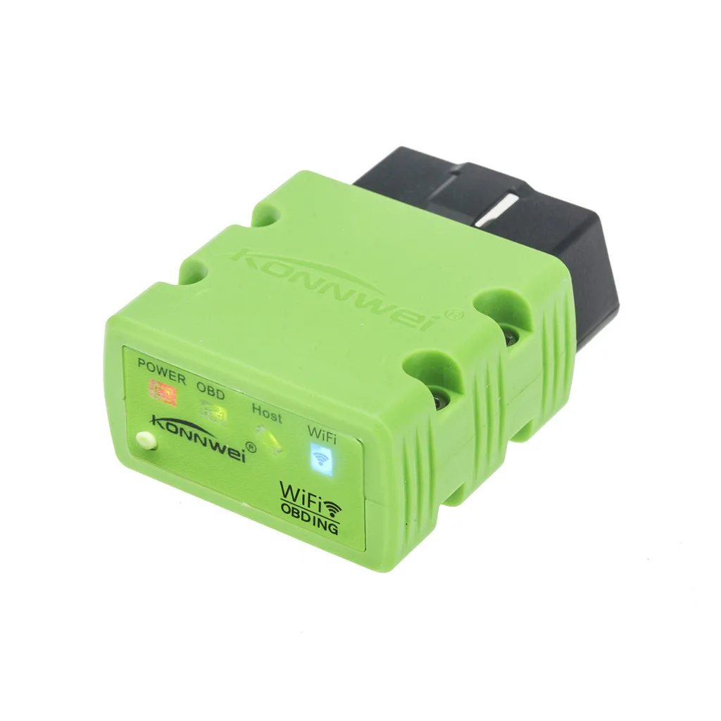 Инструмент Диагностический AKONNWEI KW902 зеленый Wi-Fi ELM327 OBD2 OBDII | Автомобили и