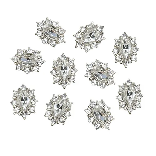 Стразы из сплава с кристаллами для женщин и девочек наклейки дизайна ногтей