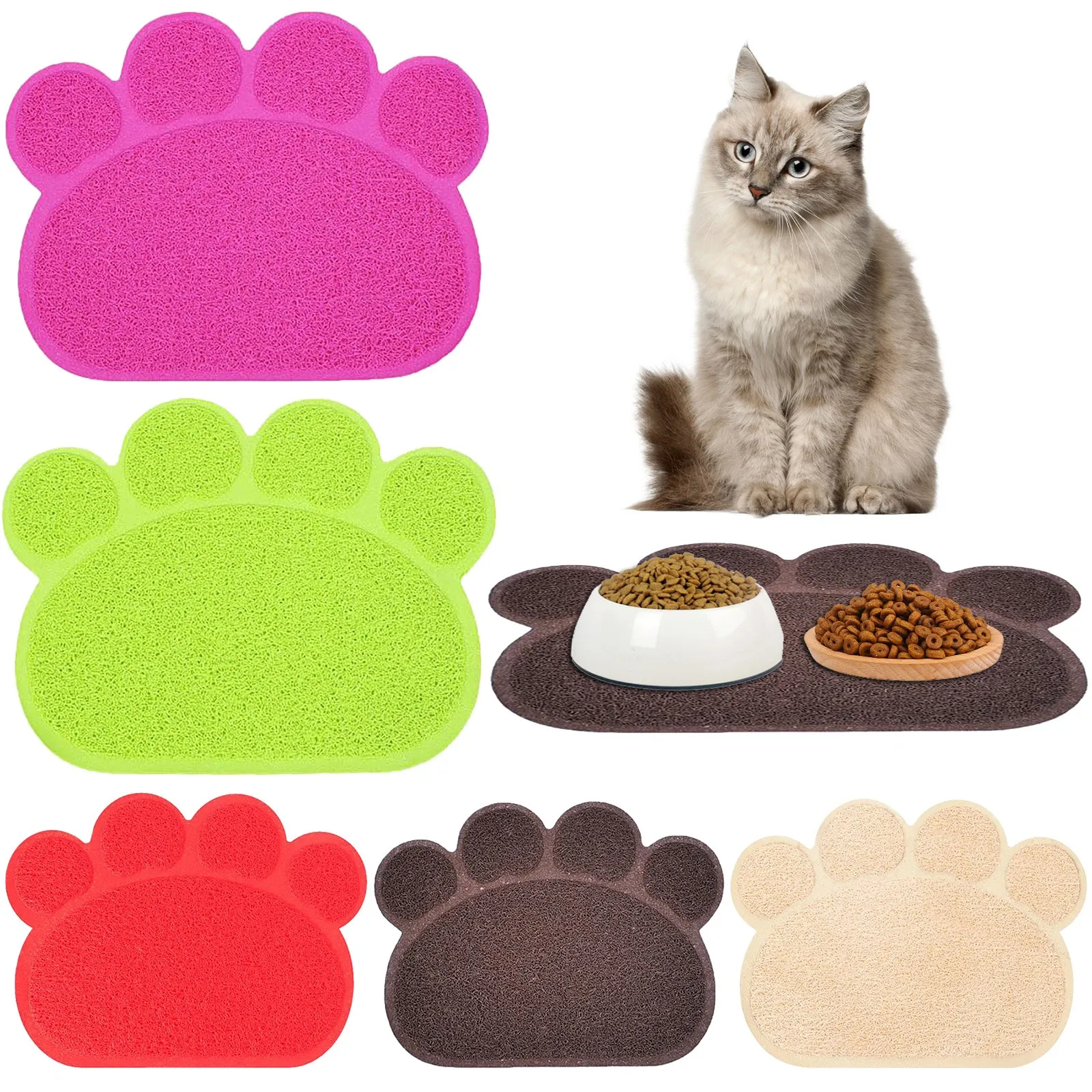 

Waterproof Mat Pet Cat Litter Double Layer Litter Cat Bed Pads Trapping Pets Litter Box Mat Pet Product Bed For Cats Supplies #D
