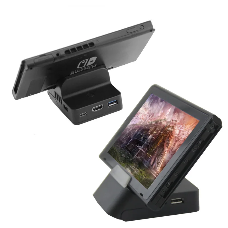 Новинка для переключателя HDMI зарядная док-станция регулируемый кронштейн видео