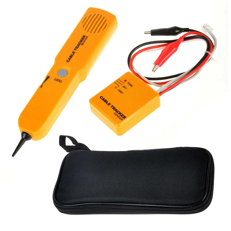 

Network Phone Telephone Cable Tester Wire Cable Tester Tracker Diagnose Tone Line Finder Tracer Detector Networking Tools