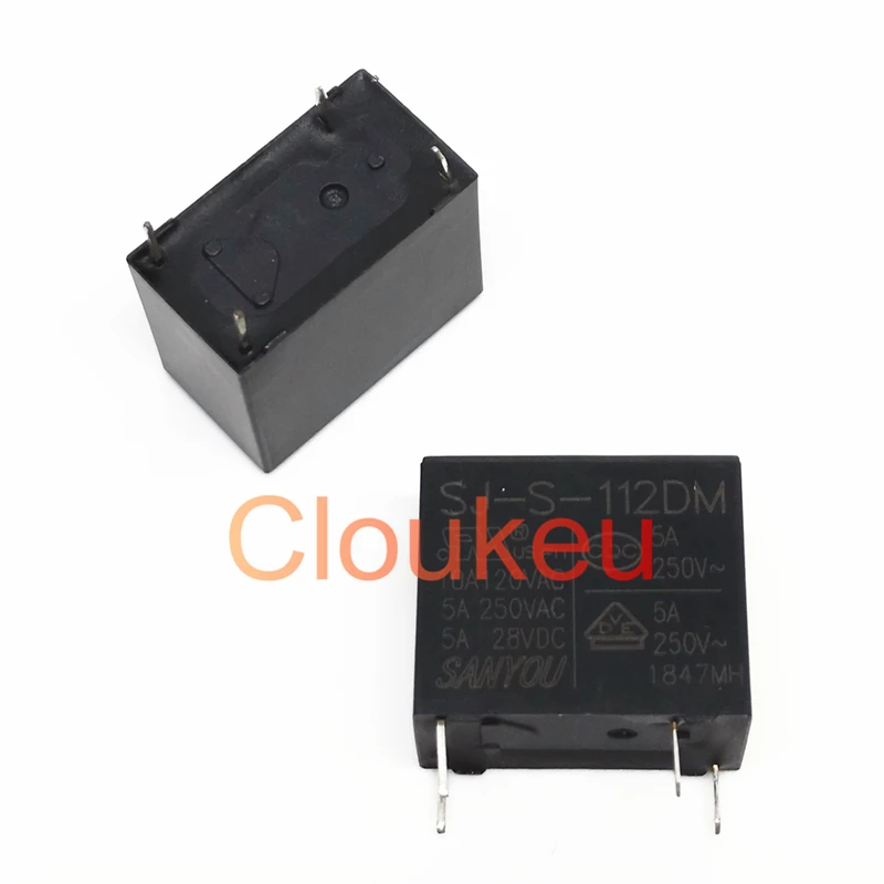 

SJ-S-112DM 12VDC 5A Relay DIP4