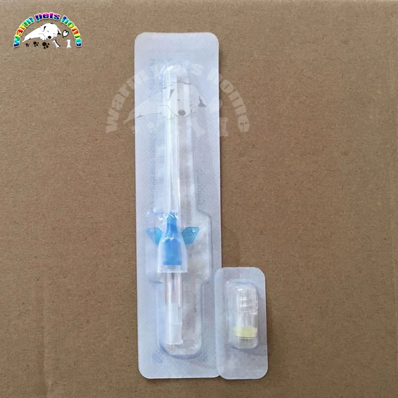 Ветеринарный 50 шт. I. V. Катетер для животных Cannula катетеры домашних с головкой