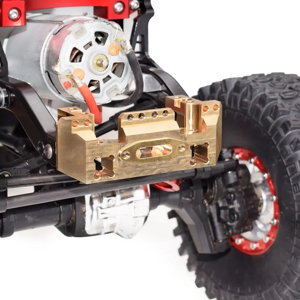 SOJERC TRX4 SCX10 металлический алюминиевый латунный рулевое колесо Передняя лебедка
