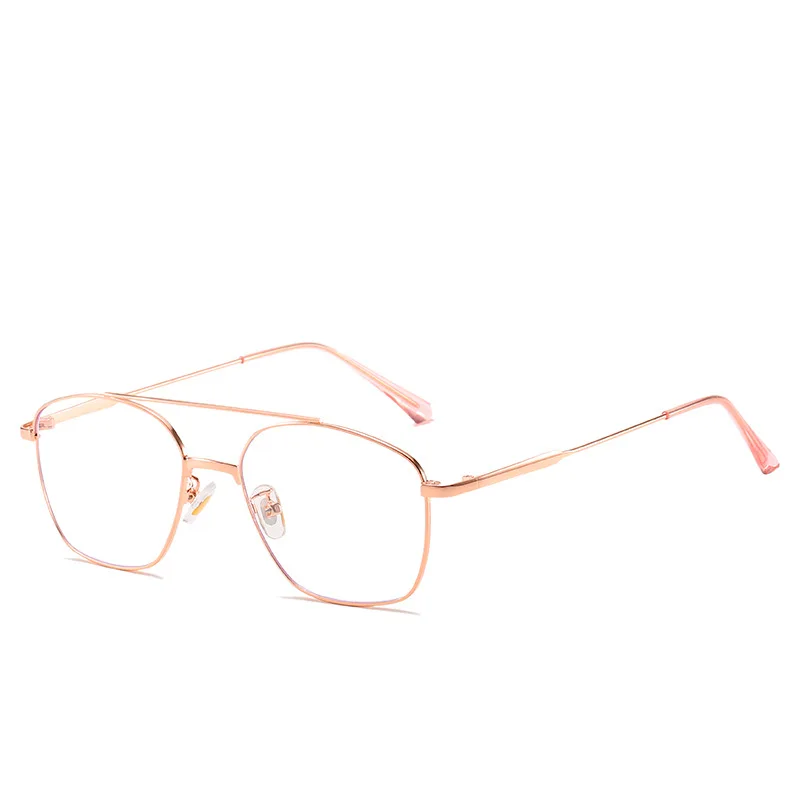 

LONSY Metal Frame Anti Blue Light Myopia Glasses Women/Men Glasses Frame Nearsighted Prescription Optical Eyeglasses Diopter