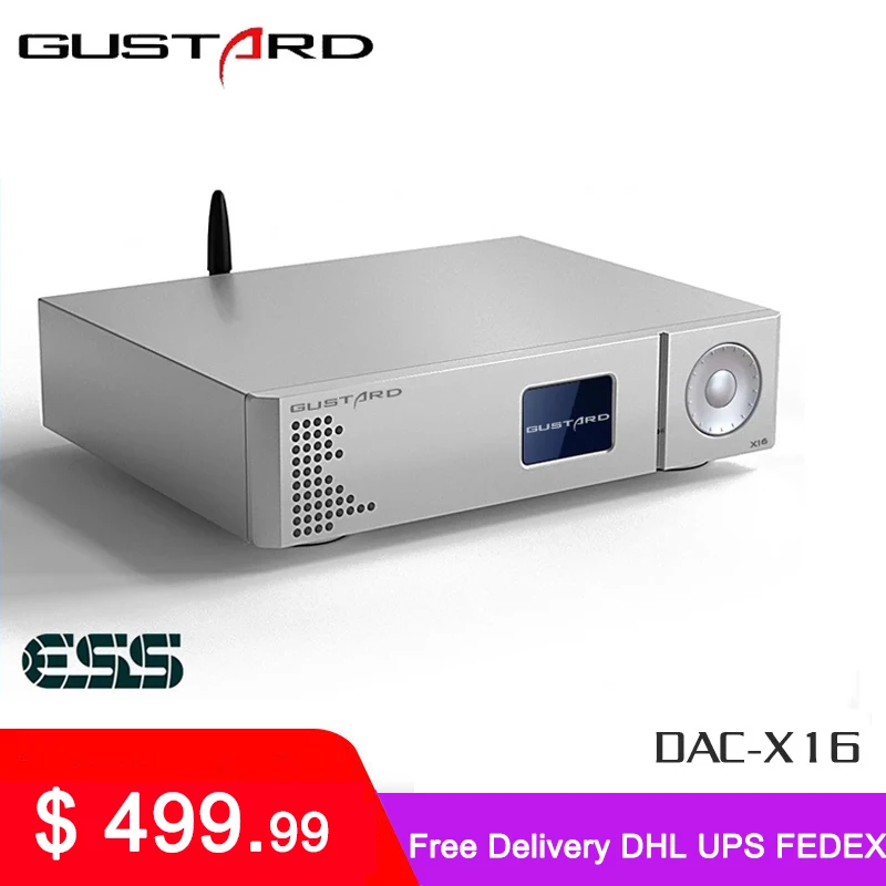 GU DAC X16 MQA декодер Bluetooth5.0 двойной ES9068AS родной сбалансированный ЦАП полное