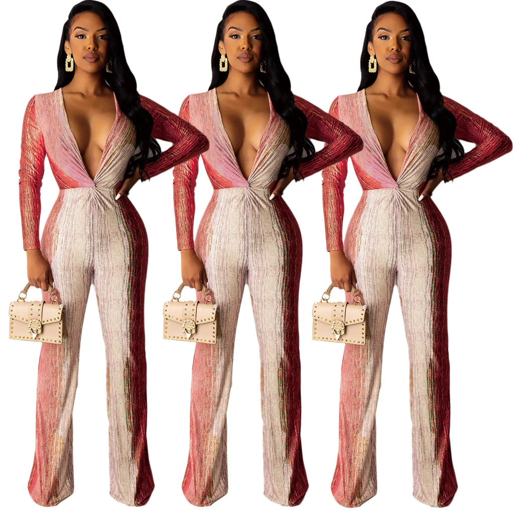 2019 европейские и американские женские взрывы Повседневная градиентная печать v