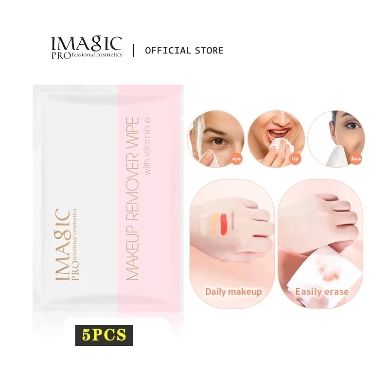 

IMAGIC Wipes Cleansing Sheet One Time Minerals Cleansing cotton Makeup Remove Face Skin Cleansing Cotton Essence Skin Cleansing