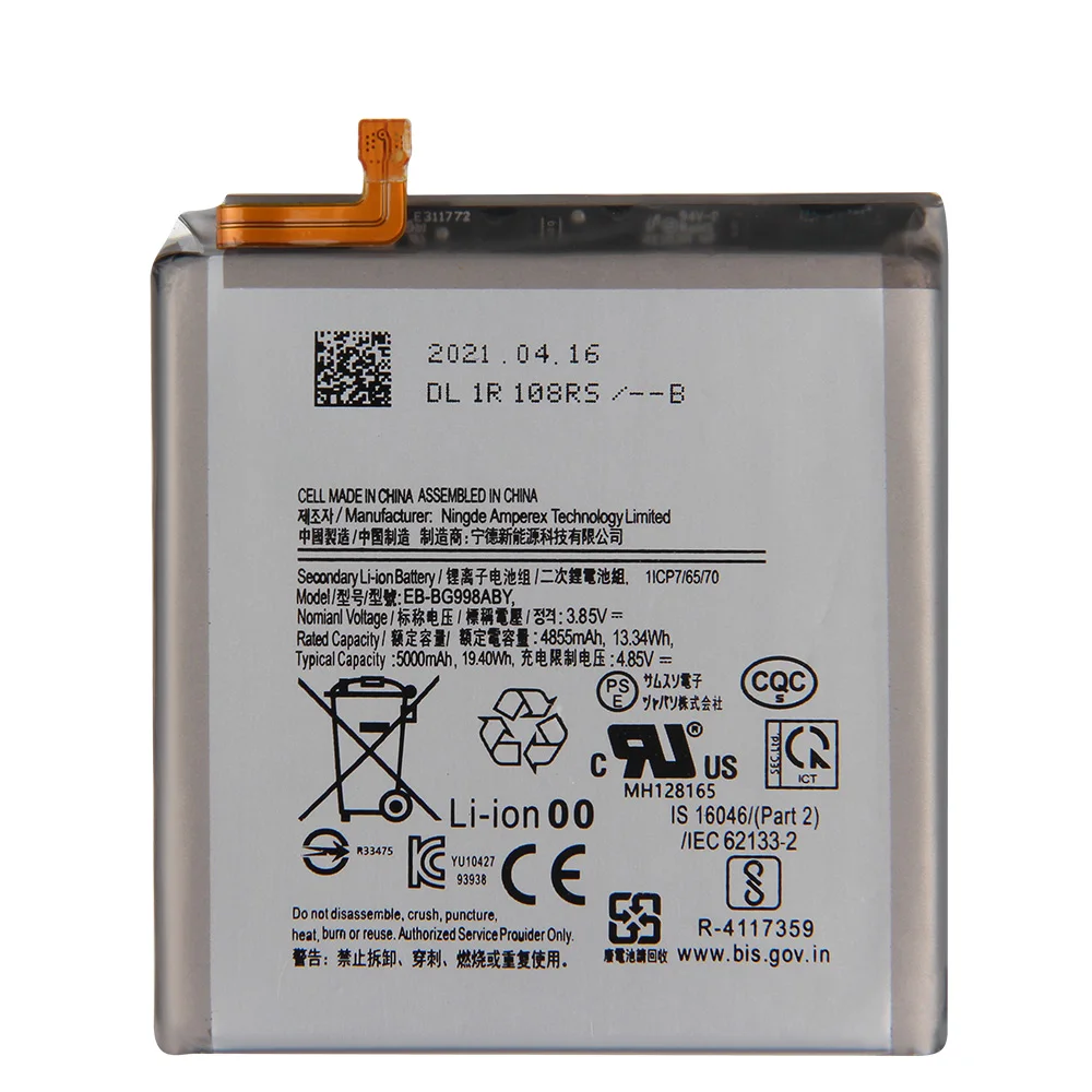EB-BG998ABY de bater&iacute;a de tel&eacute;fono Original, EB-BG996ABY para Samsung Galaxy S20 FE A52 Galaxy S21 + Galaxy S21 Ultra, con herramientas, EB-BG781ABY-1