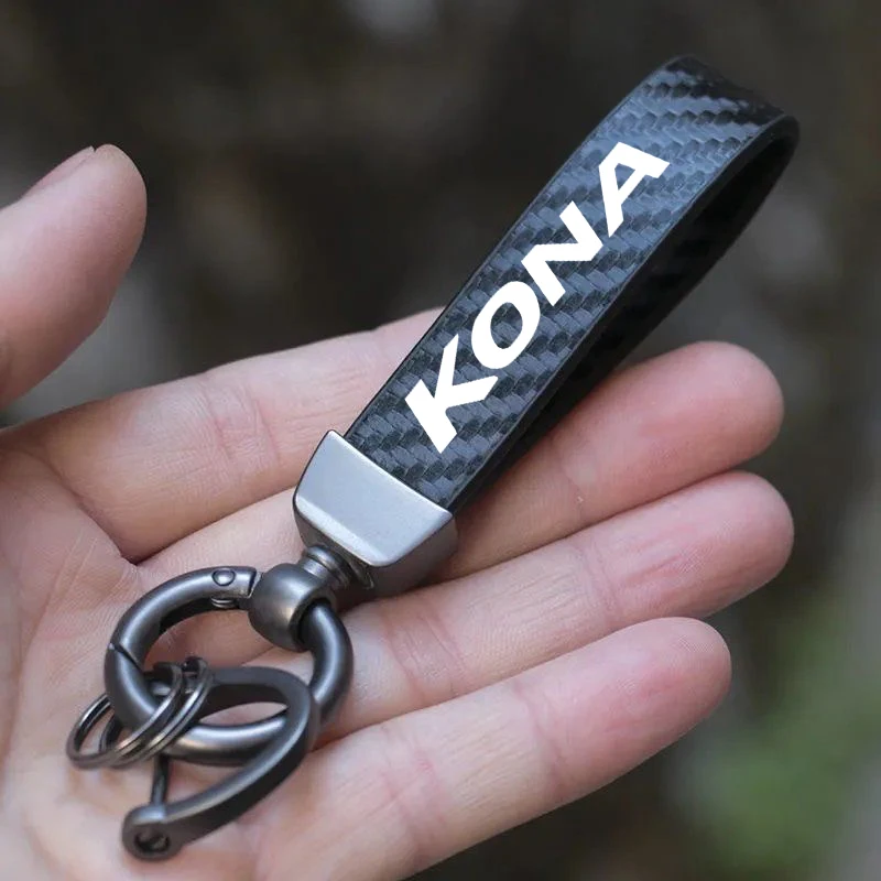 

For Hyundai Kona SOLARIS 2019 2017 2012 Creta Ix25 2020 Car Decoration Car Key Chain Keyrings Keychain Premium Leather Gift