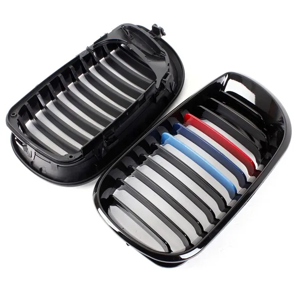 Горячее предложение новая пара глянцевый черный Автомобильный передний M-color