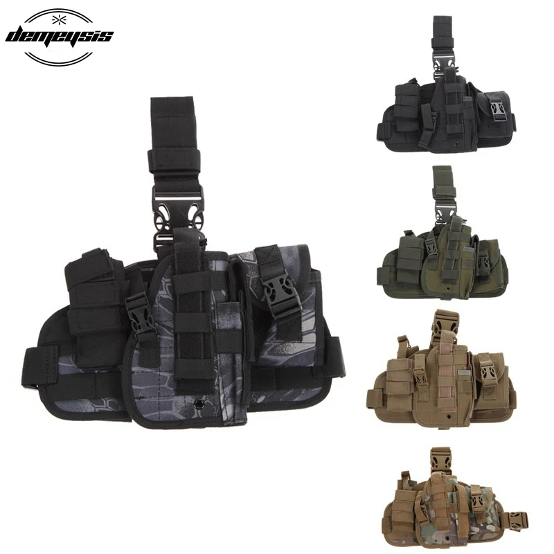 Набедренная кобура Duable для тактического пистолета и + сумочка журнала Glock 17 19 23 32