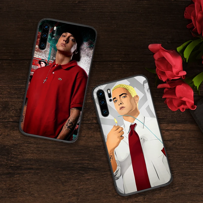 Эминем американский поп арт для Huawei Honor 6a 7A 3GB Pro 7X 8X 9X 8 9 10 Lite Note View 20 силиконовый