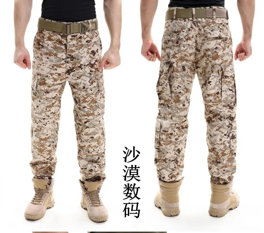 

Wholesale High Quality A-TACS FG ACU CP Black Color Ripstop Pants Military Uniform Tactical Desert Camo Hunting Pants Style