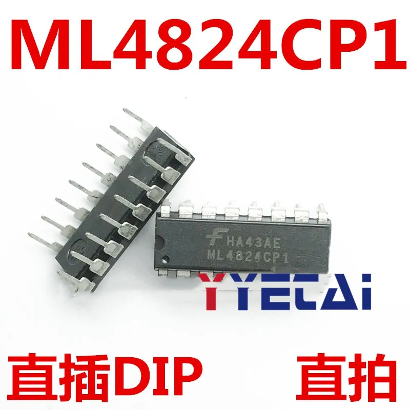 

TAI 10 шт. подлинный ML4824CP1 ML4824CP ML4824 DIP16 коррекция коэффициента мощности IC