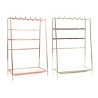 Стеллаж для ювелирных изделий, Настольный ящик для хранения ювелирных изделий, стеллаж для колец, браслетов, ожерелий, серег