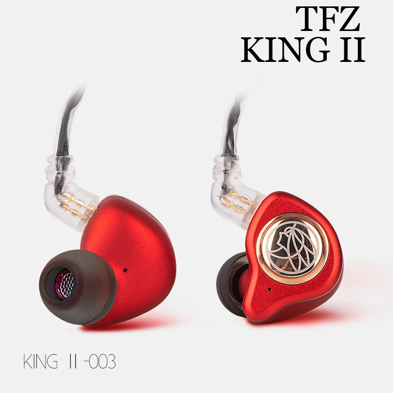 Проводные Hi-Fi наушники TFZ KING II с монитором наушники-вкладыши штекером 3 5 мм