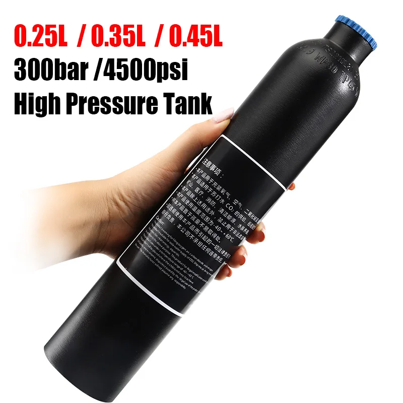 4500Psi цилиндр для пейнтбола алюминиевый СО2 Воздушный бак(пустой) Безопасность взрывозащищенный высокого давления газированная бутылка наполнения бака цилиндр