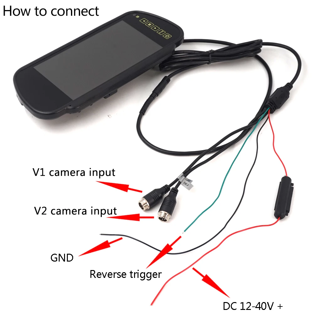 Автомобильная камера заднего вида с CCD HD стоп светильник для Benz Sprinter (25 мм) 1/3 PC4089