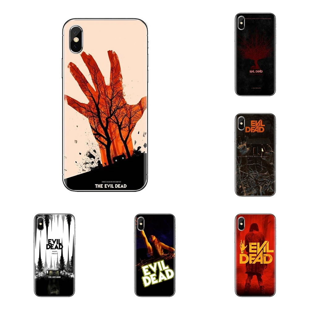 Зловещие мертвецы Логотип зомби для iPhone XS Max XR X 4 4S 5 5S 5C SE 6 6S 7 8 плюс samsung Galaxy J1 J3 J5 J7 A3