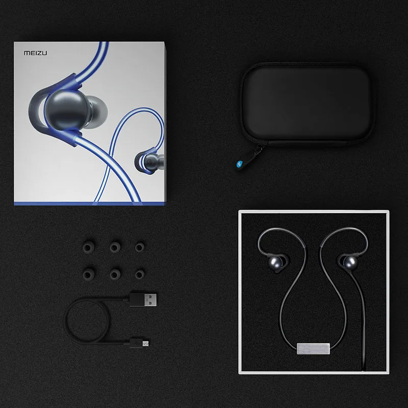 Meizu наушники Halo беспроводные Bluetooth гарнитура Qualcomm apt x HD стерео звук световая линия