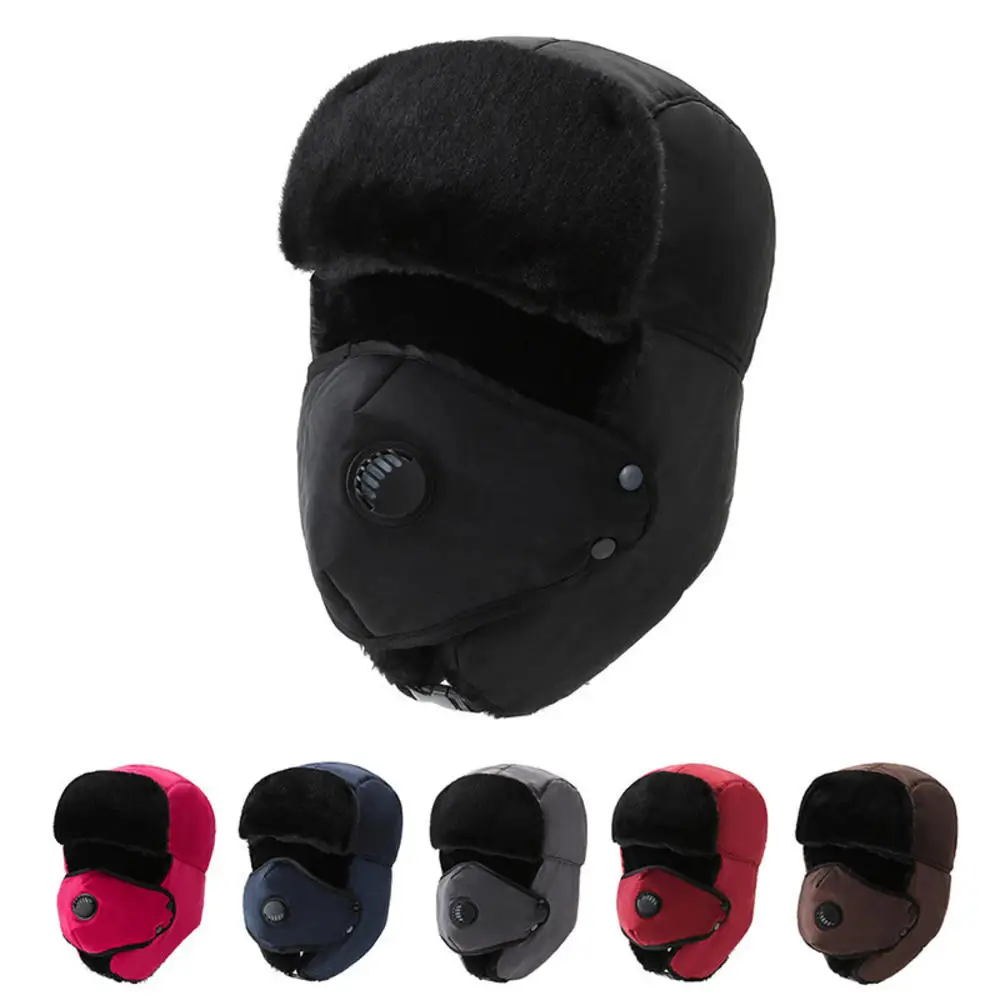 

Hot Warm Winter Windproof Hiking Caps,Men Warm Thermal Fleece Balaclava Face Beanies,Ski Bike Motorcycle Neck Warmer Helmet Hat