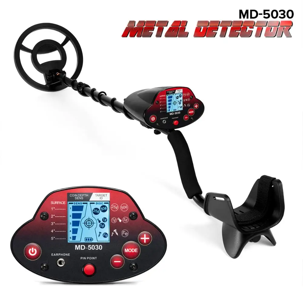 Профессиональный металлоискатель MD5030 с ЖК дисплеем|Промышленные