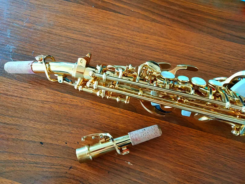 Il belin Keys Soprano saxophone sax Curved bell Bb key to High F and G Key | Спорт и развлечения