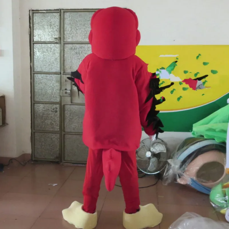 Лысый орел-талисман костюм для косплея пушистые костюмы вечерние меховые платье