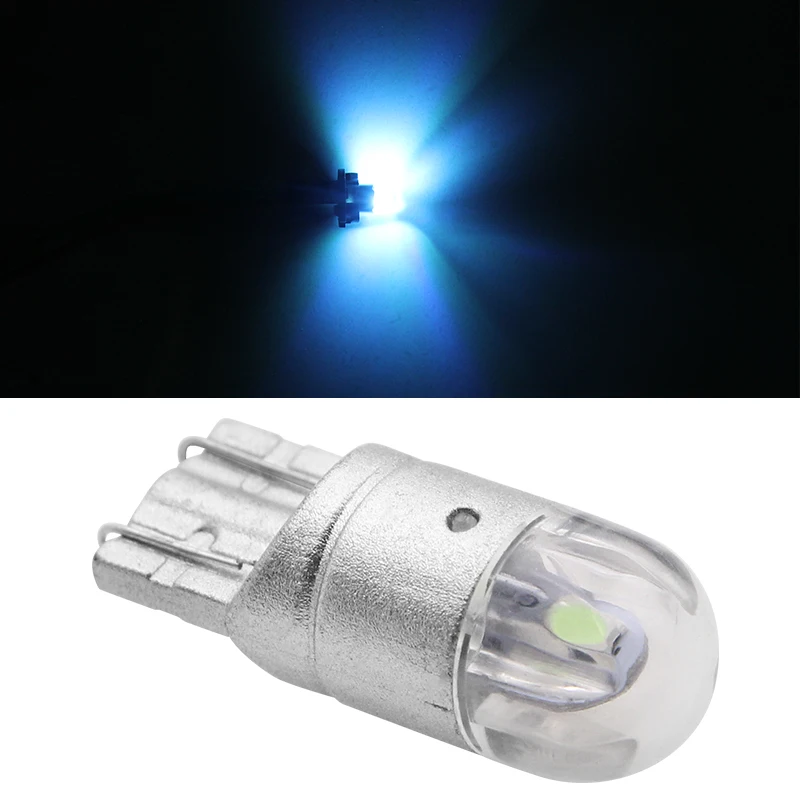 1 шт. сигнальная лампа 3030 T10 2 Led Автомобильная Лампа W5W Led T10 Светодиодные лампы для автомобилей Белый 5W5 зазор резервный Обратный Свет Стайлинг автомобиля