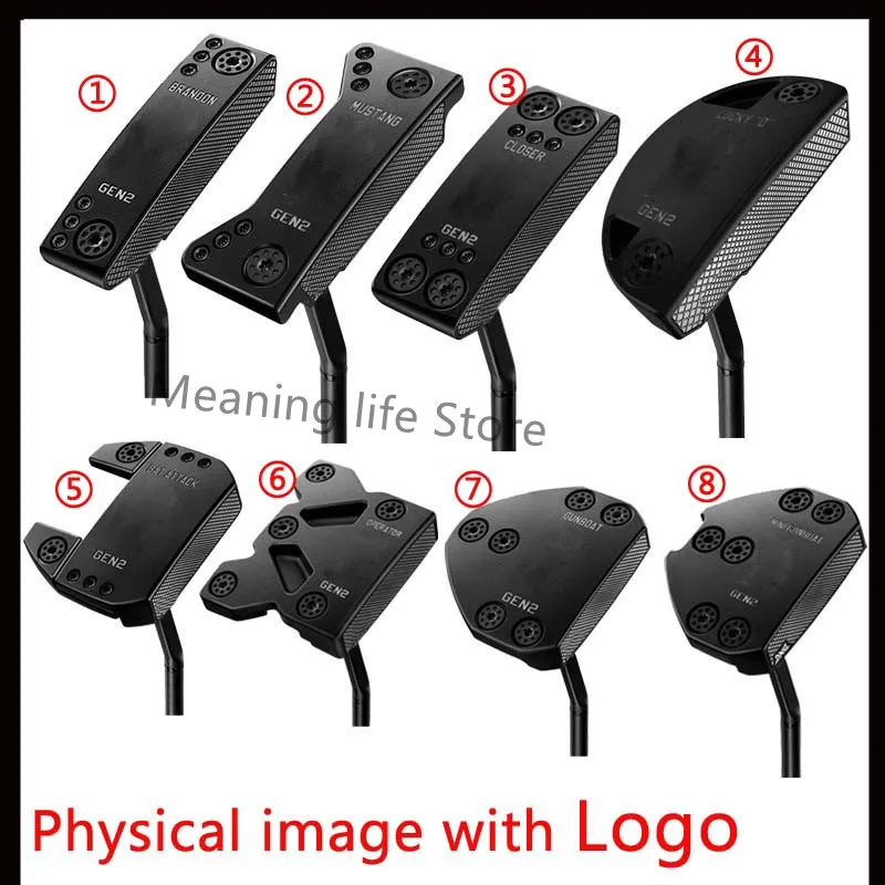 

Новая черная версия клюшки для гольфа с логотипом