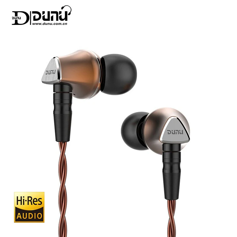 DUNU TITAN 6 TITAN6 T6 Hi-Res Beryllium Diaphragm Dynamic Driver Hifi Audio In-ear Earphone IEM with MMCX Detachable Cable | Электроника