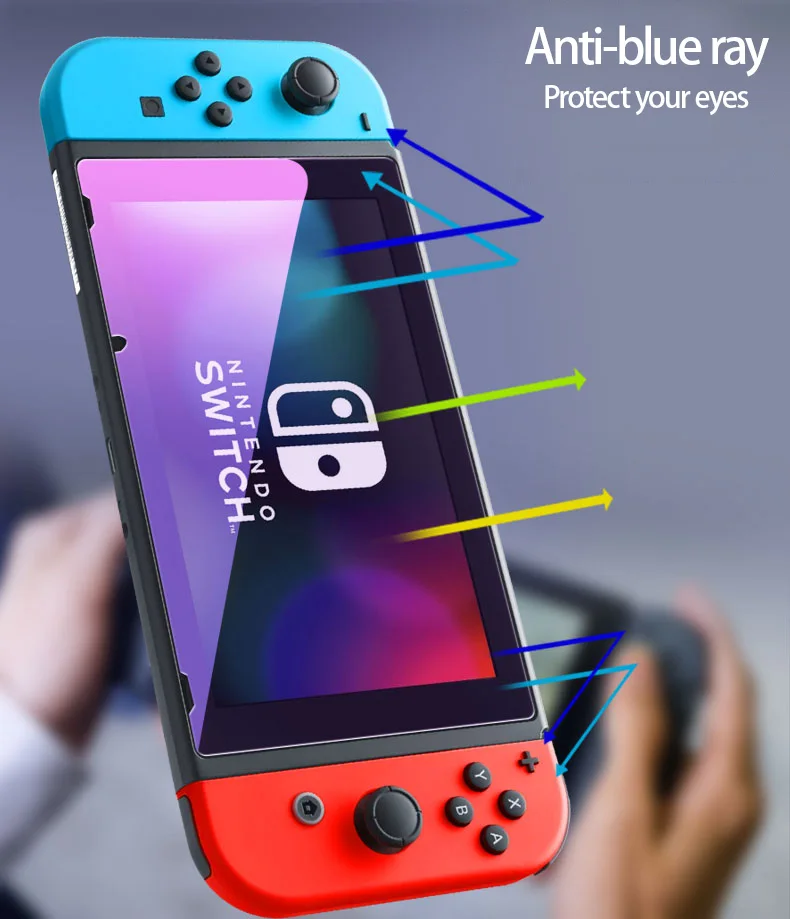 Защитная пленка от царапин для экрана Nintendo Switch|Защитные стёкла и плёнки