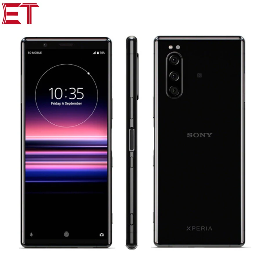 Смартфон Sony Xperia 5 J9210 мобильный телефон 6 ГБ 128 Snapdragon 1 Восьмиядерный процессор
