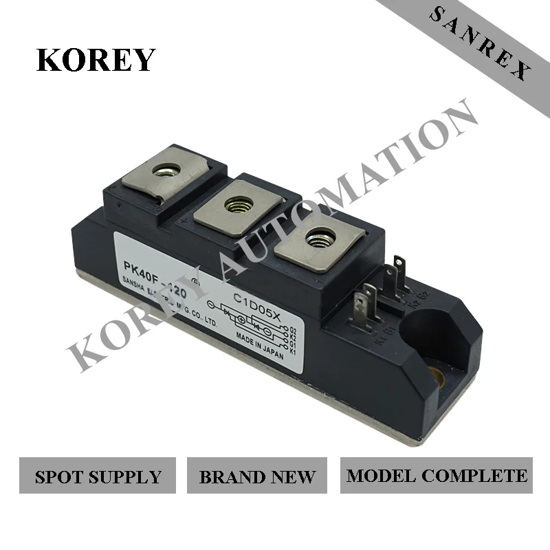 

Ready Stock Brand New 100% Sanrex Power Thyristor Module PK40FG120 PK40FG160