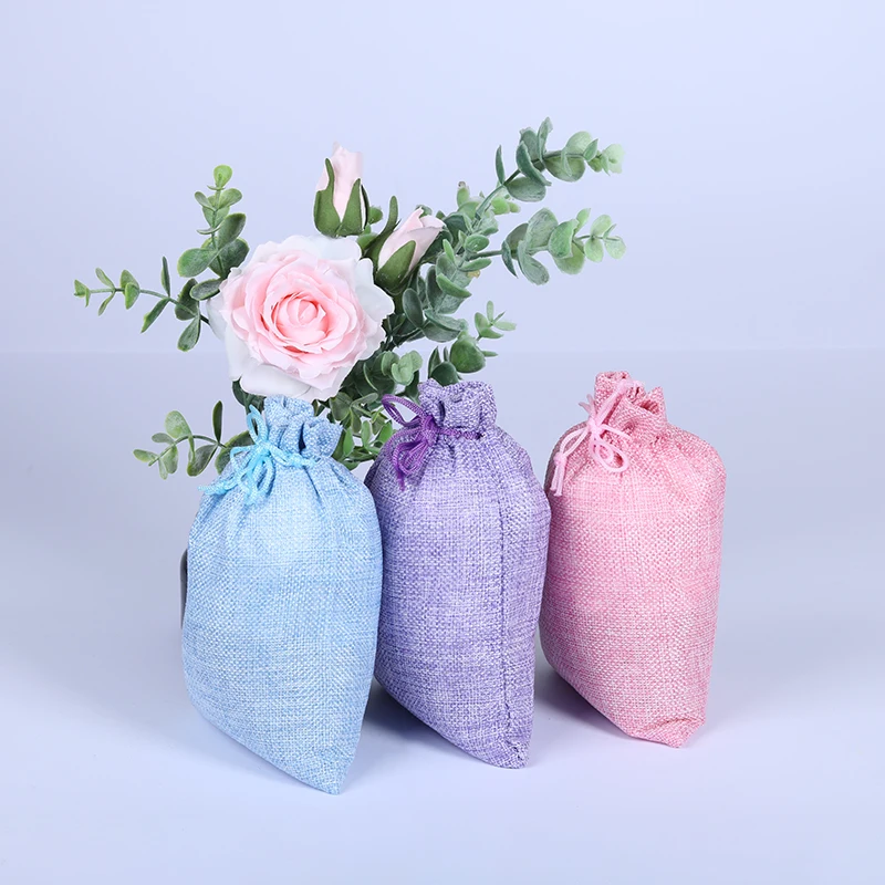 Джутовые мешочки на шнурке натуральные подарочные пакеты разных размеров