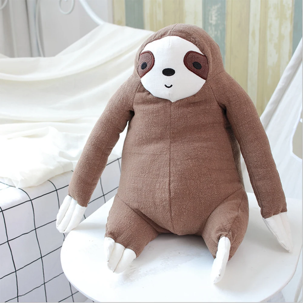 Мягкая имитация Новое поступление милая мягкая игрушка Ленивец плюшевая Игрушка